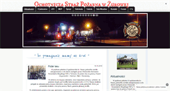 Desktop Screenshot of ospzurowa.pl